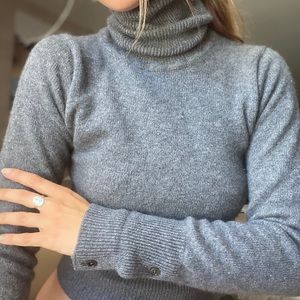 Vintage Cashmere Turtleneck Sweater